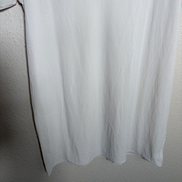 Uniqlo T-Shirt Women's Medium Sheer Airism Short Sleeve Mesh Top Athletic - Picture 4 of 9